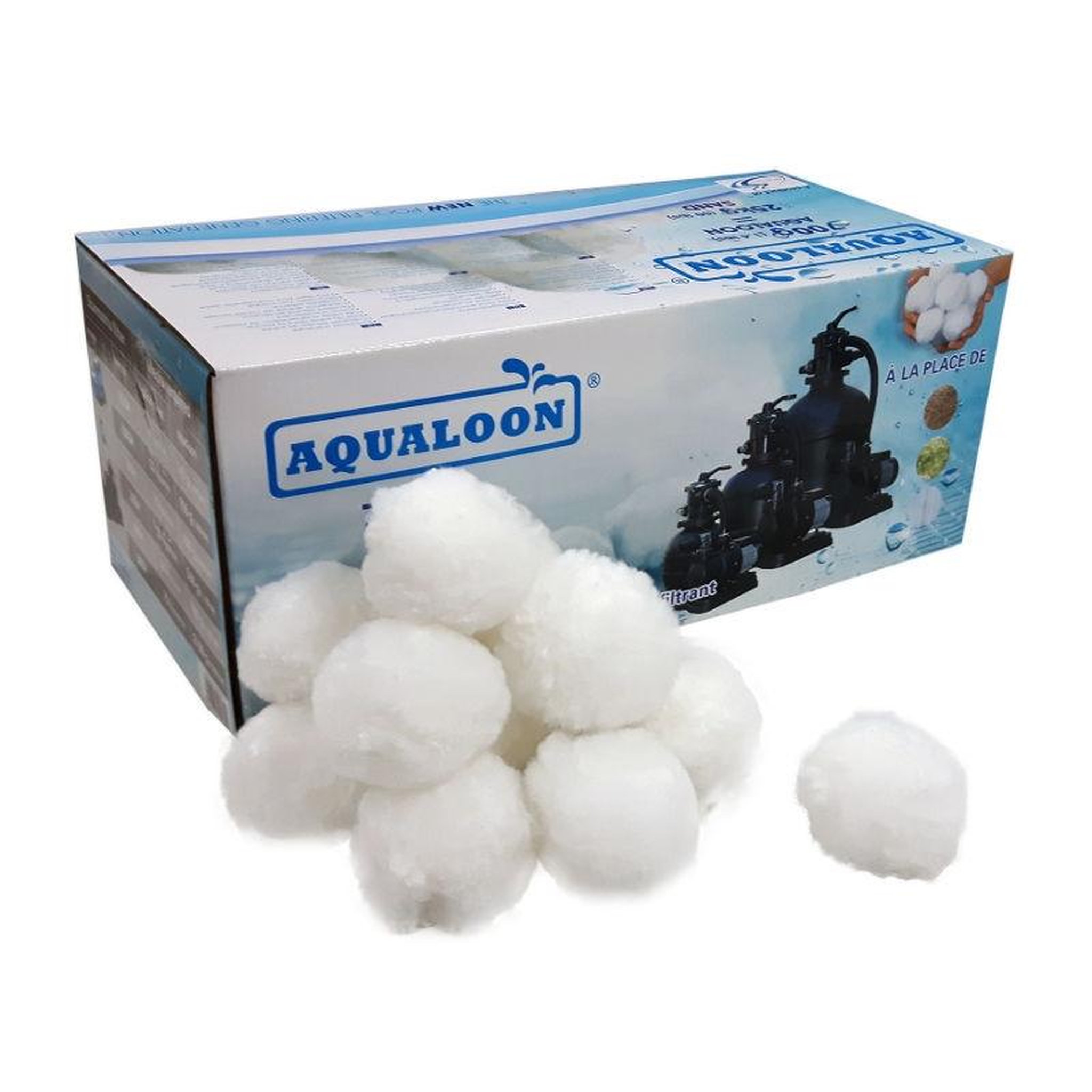 Voir la diapositive 3 : water'clip BALLES FILTRANTE pour FILTRES à SABLE PISCINE 30x 20x10