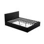 Voir la diapositive 7 : Lit coffre 140x190 cm sommier inclus avec tête de lit WILLOW