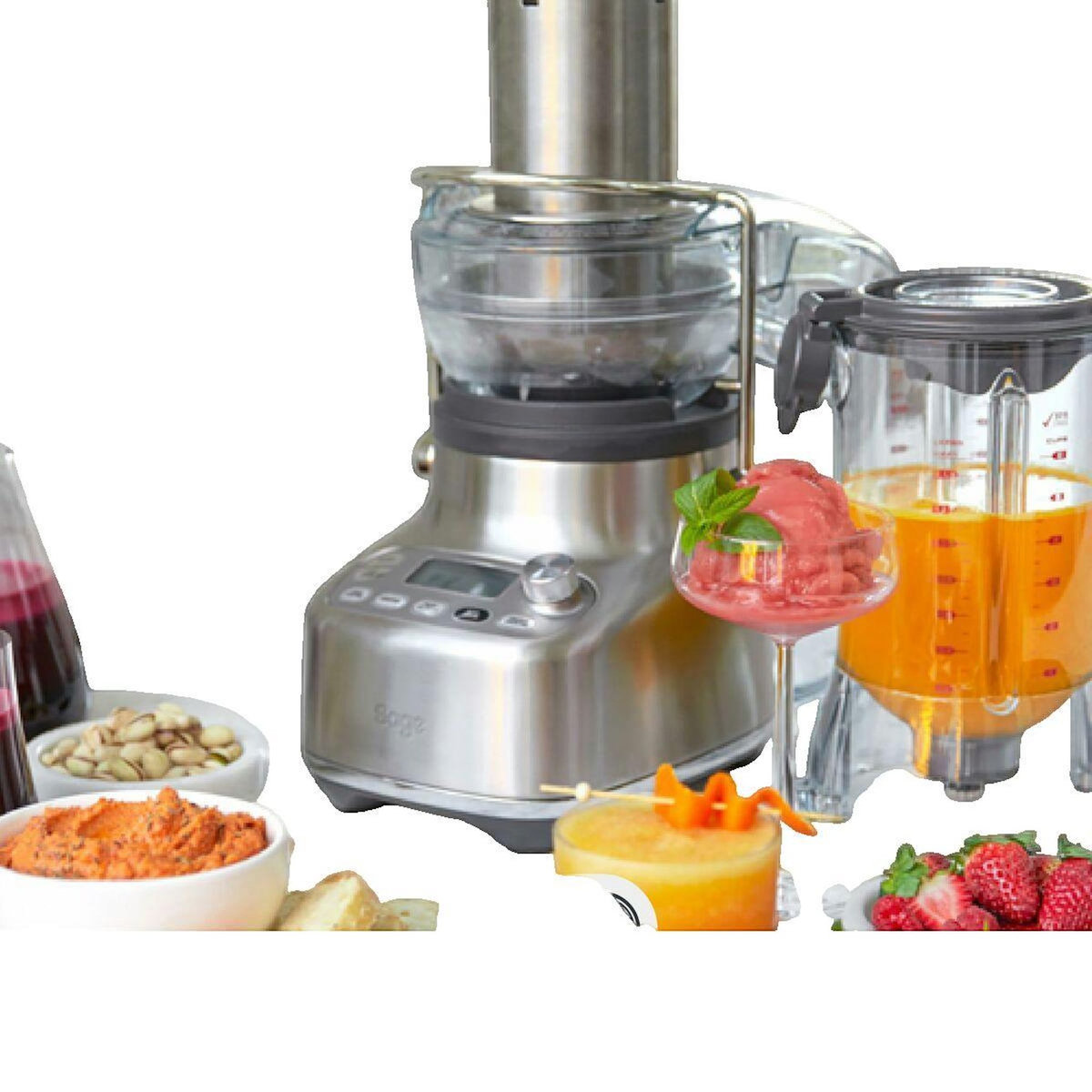 SAGE Extracteur de jus Sage Modèle 3 en 1 Acier inoxydable