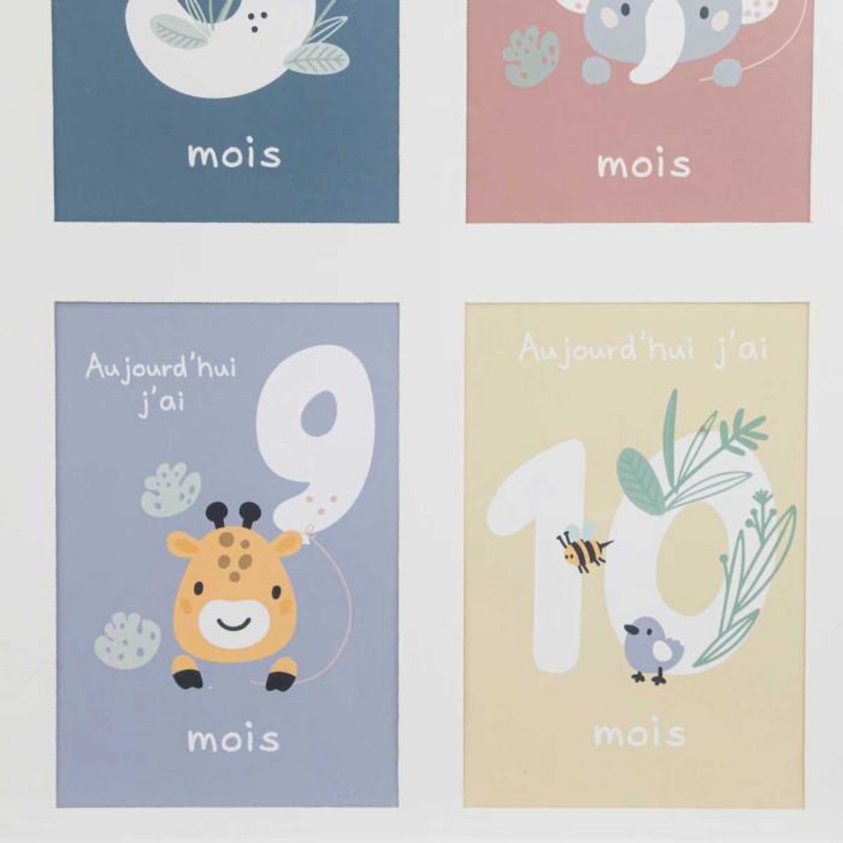 Atmosphera Kids Pêle-Mêle 13 Photos  1ère Année  70cm Blanc