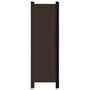 Voir la diapositive 4 : VIDAXL Cloison de separation 4 panneaux Marron 200x180 cm