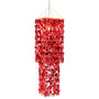 Voir la diapositive 4 : Paris Prix Abat-Jour Suspension Design  Disco  180cm Rouge
