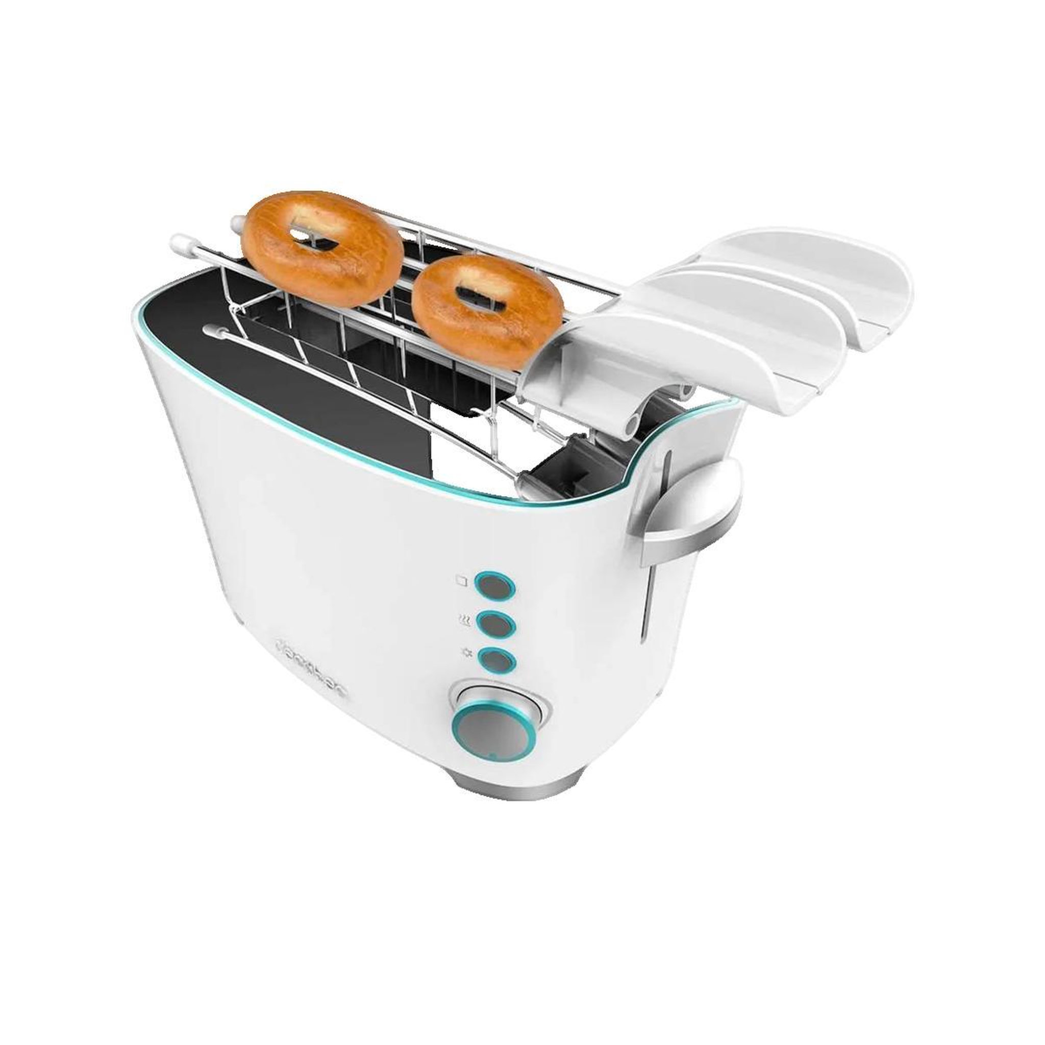 Voir la diapositive 2 : CECOTEC Grille pain Cecotec Modèle Tostadora en acier inoxydable
