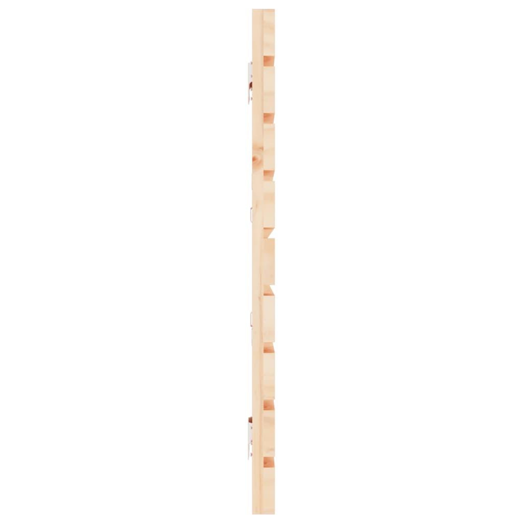 Voir la diapositive 5 : VIDAXL Tete de lit murale 206x3x63 cm Bois massif de pin