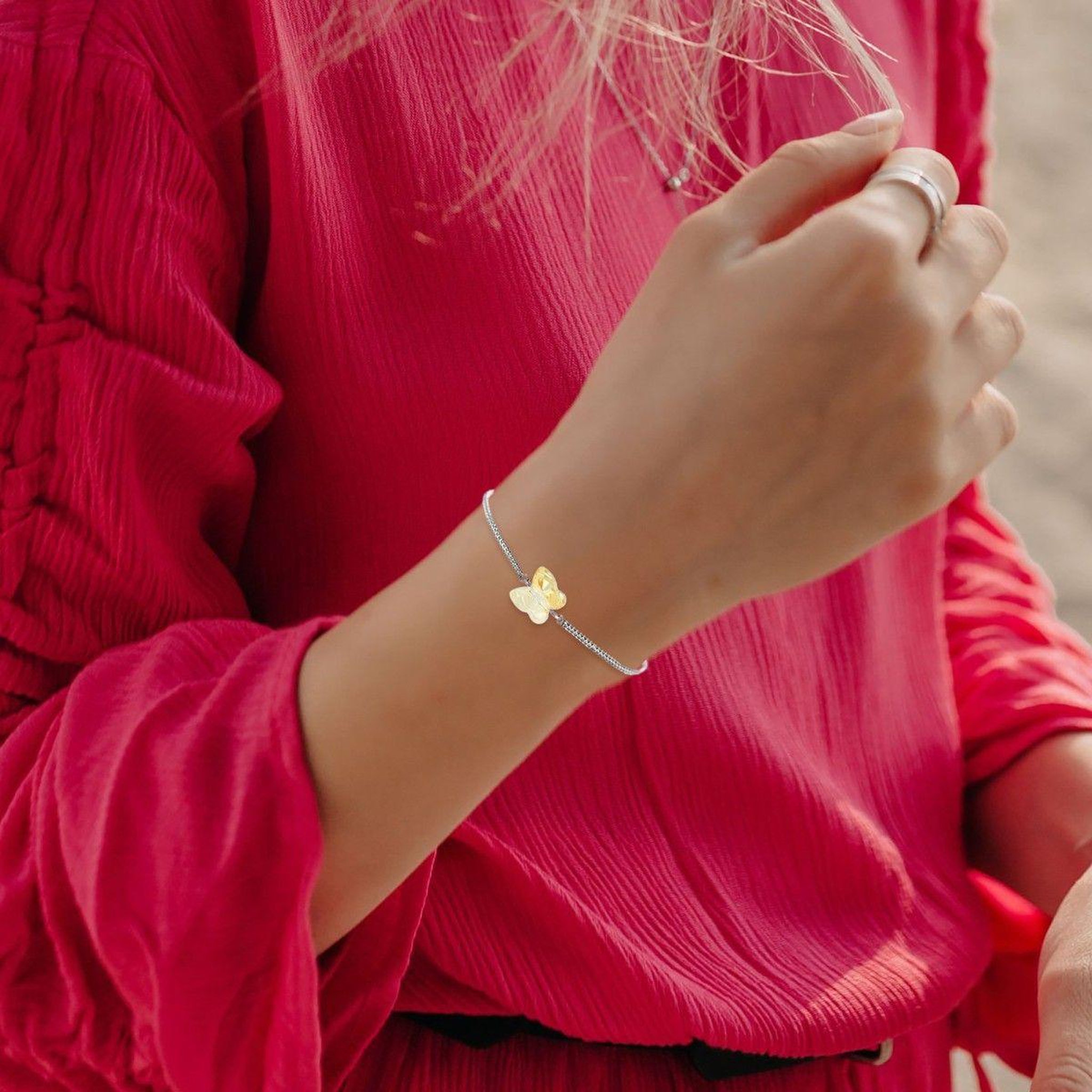 Voir la diapositive 2 : SC CRYSTAL Bracelet papillon par SC Crystal®