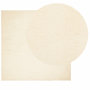 Voir la diapositive 3 : VIDAXL Tapis HUARTE a poils courts doux et lavable creme 160x160 cm