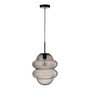 Voir la diapositive 1 : Paris Prix Lampe Suspension en Verre  Cuillere Miel  160cm Gris