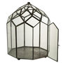 Voir la diapositive 2 : Paris Prix Terrarium en Verre Vintage  Brisla  38cm Noir