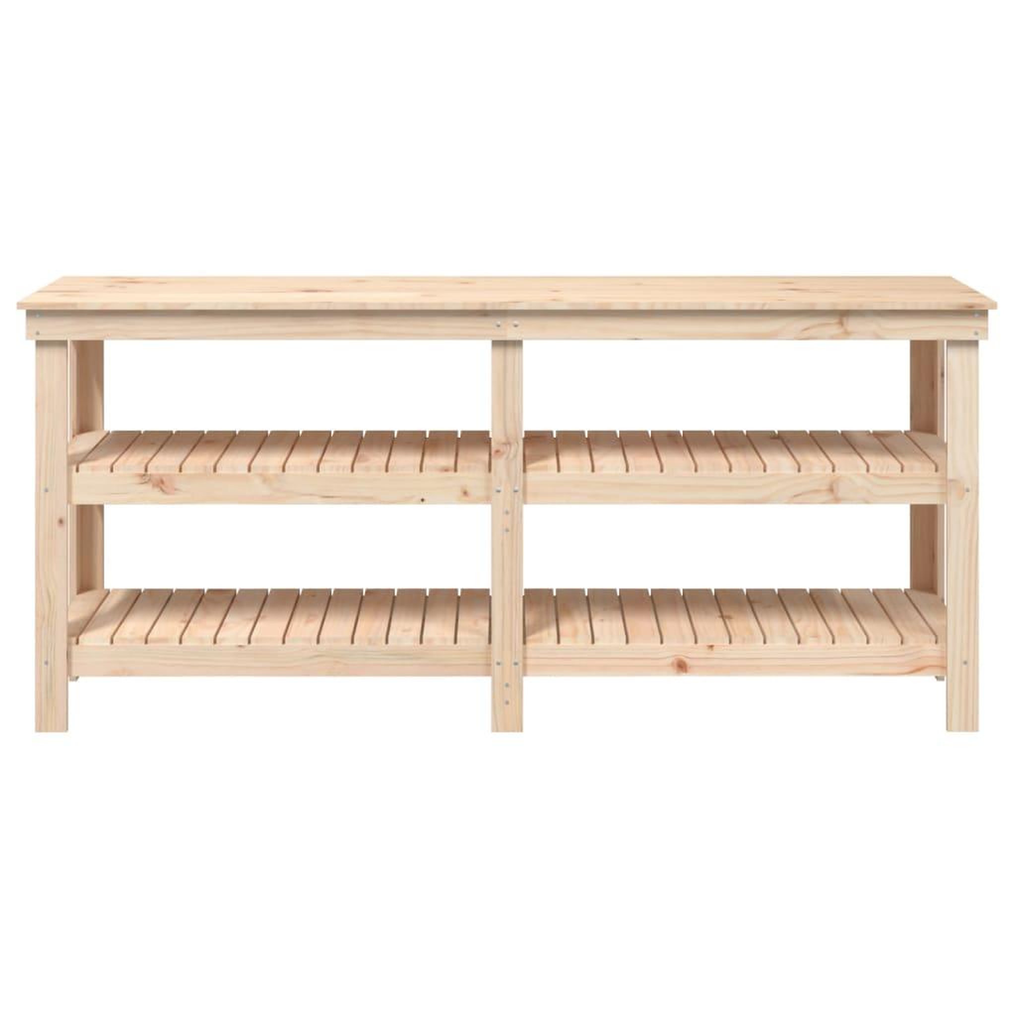 Voir la diapositive 5 : VIDAXL Banc de travail 181x50x80 cm Bois de pin massif
