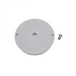 Hayward Couvercle rond de skimmer de piscine avec vis - Blanc - SPX1084R