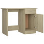 Voir la diapositive 5 : VIDAXL Bureau Chene sonoma 100x50x76 cm Bois d'ingenierie