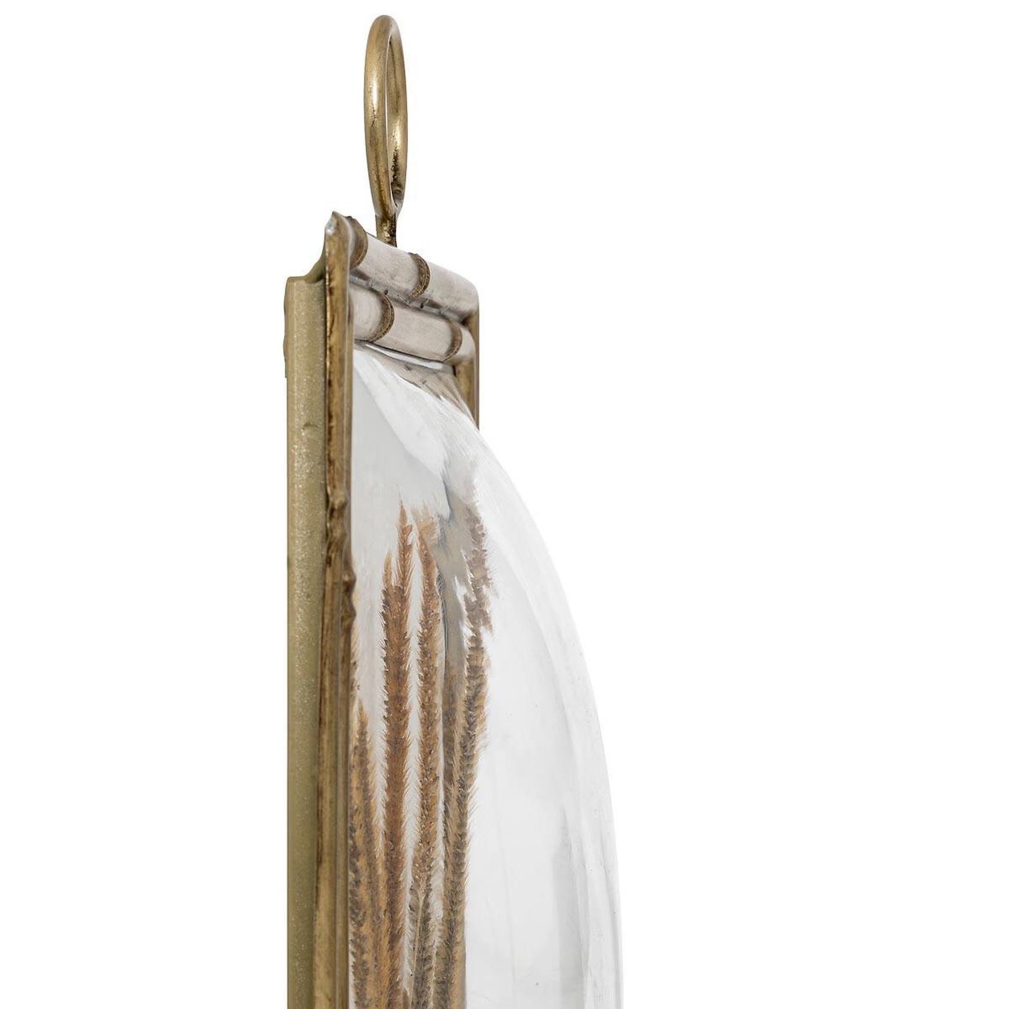 Voir la diapositive 2 : ATMOSPHERA Déco murale bombée tiges  jonas  47cm marron