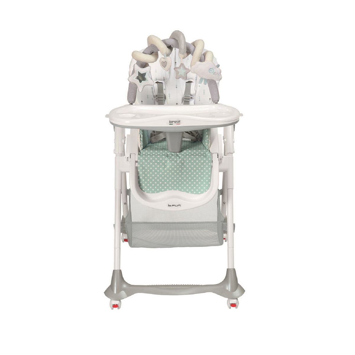 BREVI Chaise haute 3 en 1 B Fun 