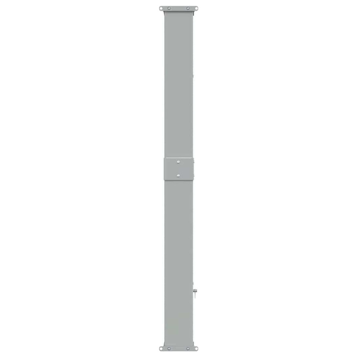 VIDAXL Auvent lateral retractable de patio 140 x 300 cm Gris