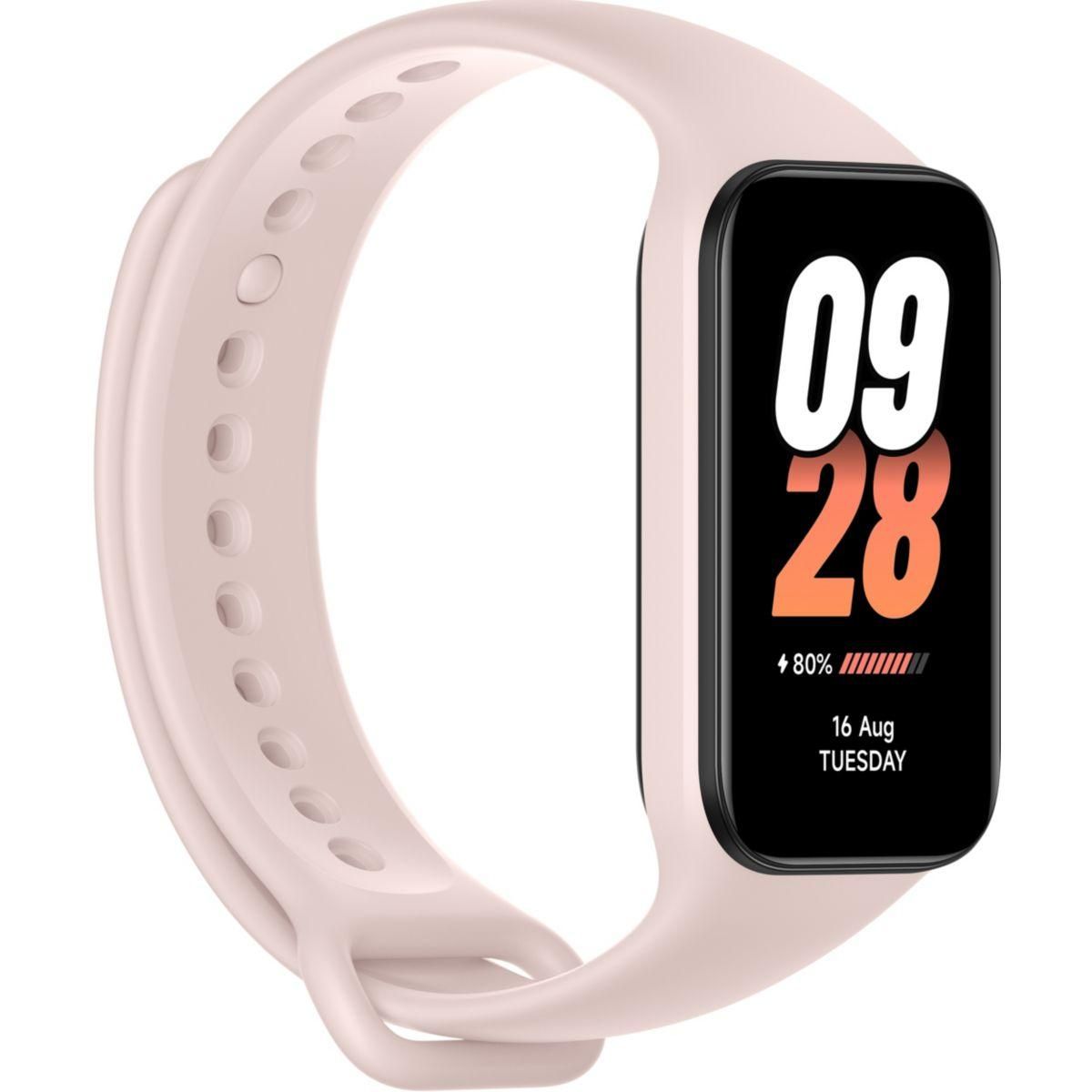 XIAOMI Bracelet connecté Smart Band 8 Active rose