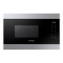 Voir la diapositive 1 : Samsung Micro-ondes + gril encastrable 22l 850w inox - mg22m8274at