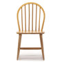 Voir la diapositive 2 : VS VENTA-STOCK Pack 2 chaises Clarck Couleur Chêne, Bois Massif, 48 cm x 48 cm x 92 cm