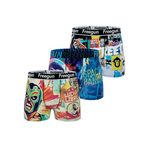 FREEGUN Lot de 3 boxers enfant Pop Summer Art. Coloris disponibles : Bleu