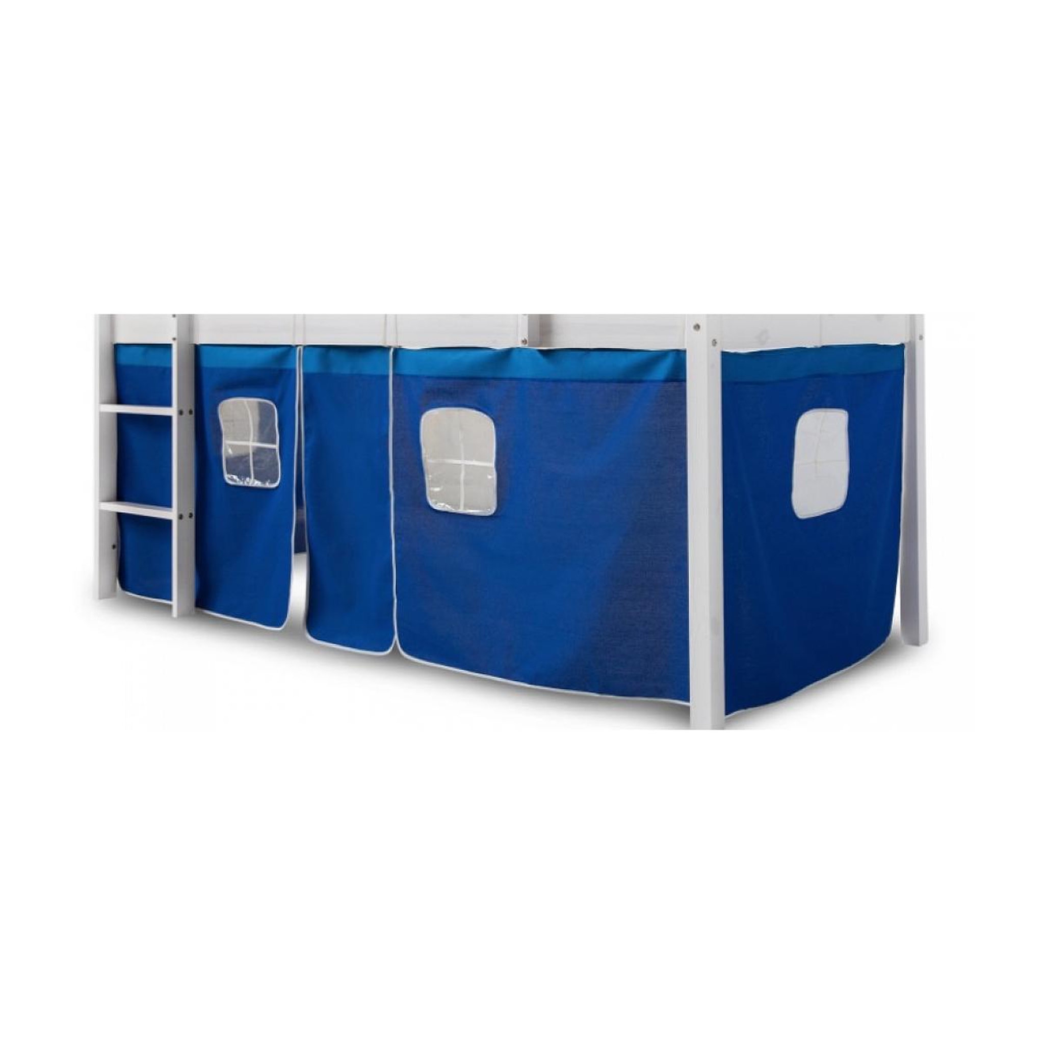 HomeStyle4U Rideau de lit bleu pour lit mezzanine HS4U