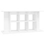 Voir la diapositive 2 : VIDAXL Support d aquarium blanc brillant 120x40x60cm bois d ingénierie