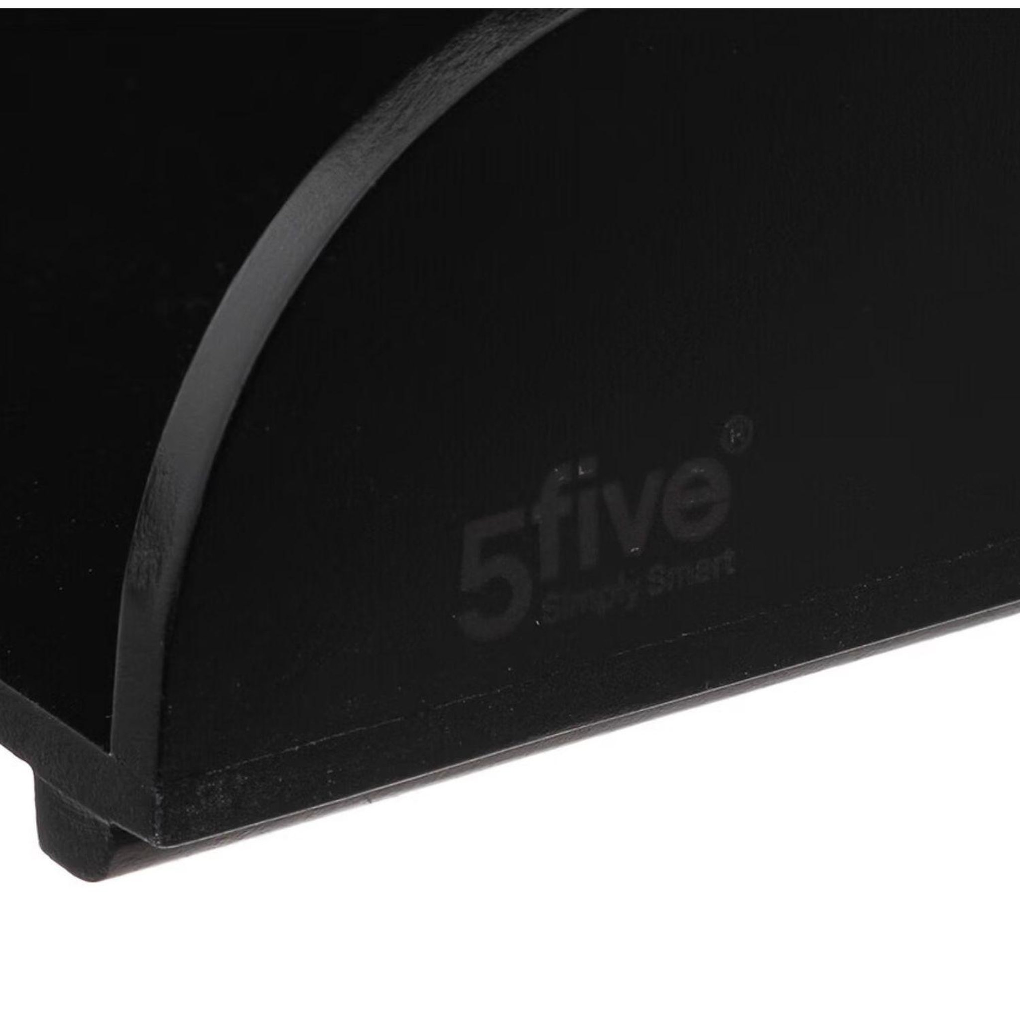 Voir la diapositive 4 : FIVE Range-documents pour bureau en bambou BAVA - Noir