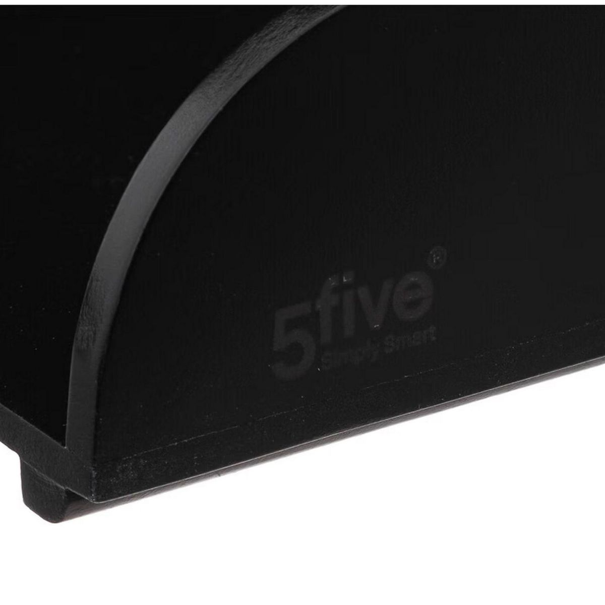 FIVE Range-documents pour bureau en bambou BAVA - Noir