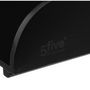 Voir la diapositive 4 : FIVE Range-documents pour bureau en bambou BAVA - Noir