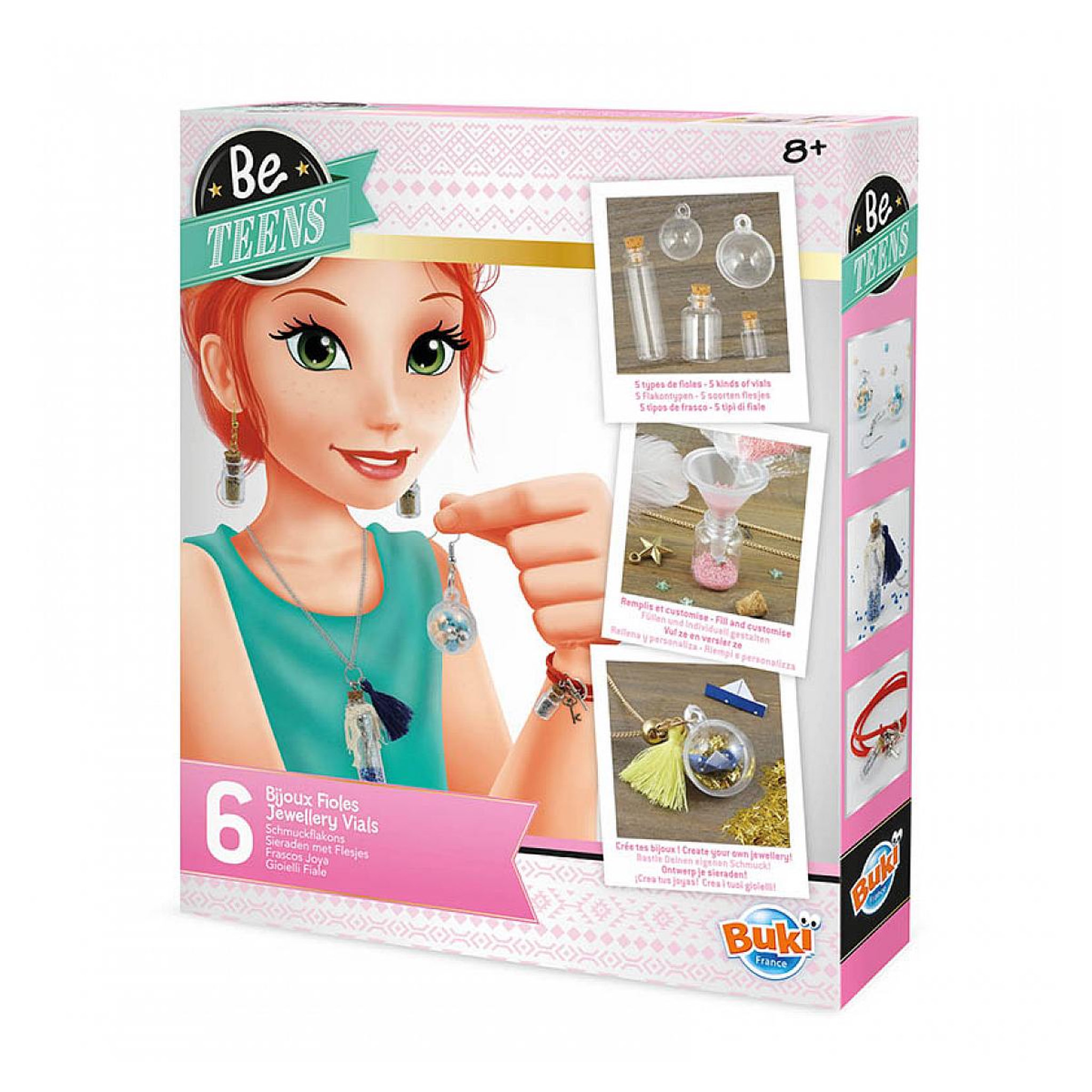 BUKI bijoux fioles a decorer