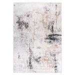 Paris Prix Tapis Vintage Imprimé à Poils Plats  Rhodin  Crème. Coloris disponibles : Beige