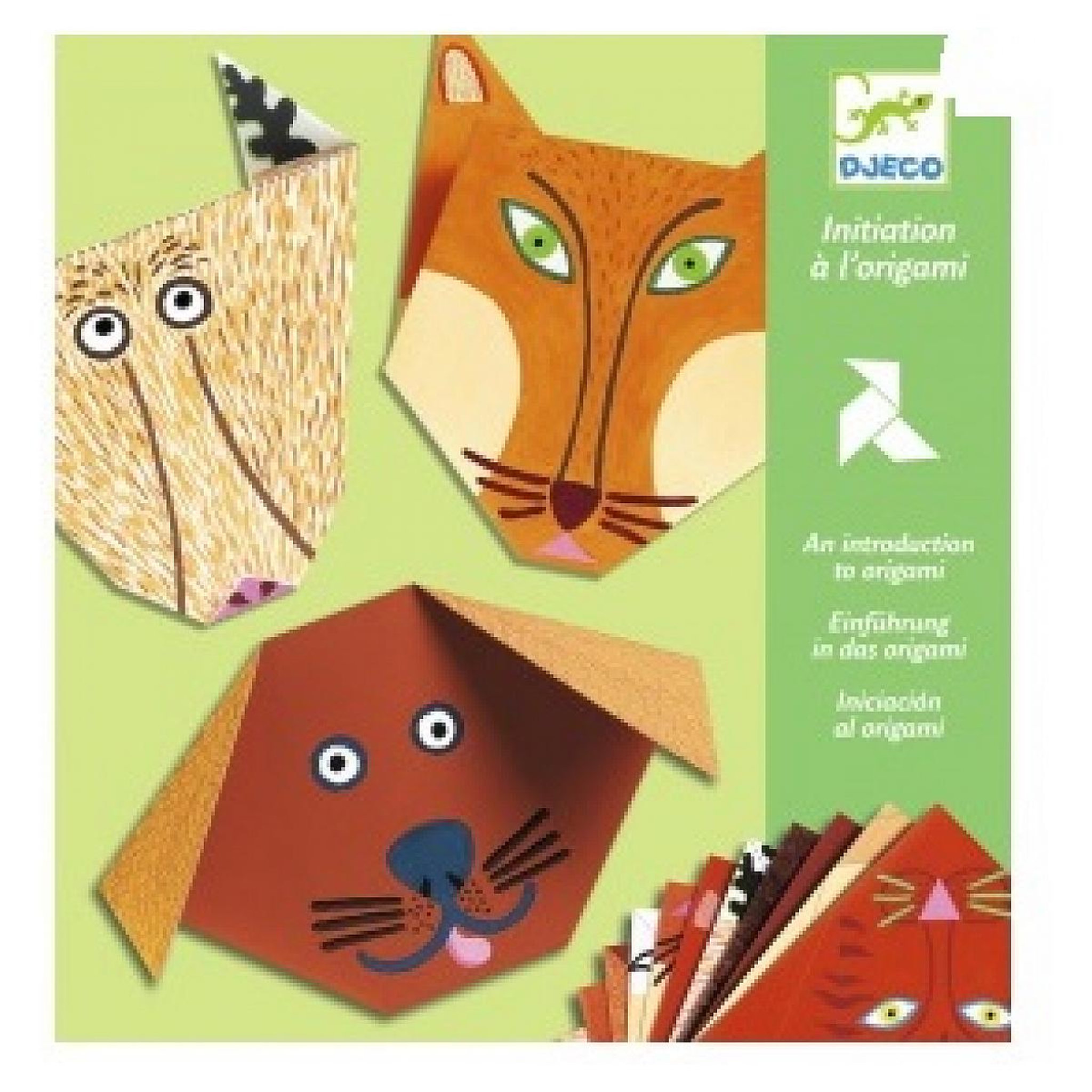 Djeco Pochette de papier origami Animaux