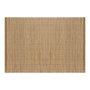 Voir la diapositive 2 : TOILINUX Lot de 6 Sets de table en bambou rectangulaire - 45 x 30 cm