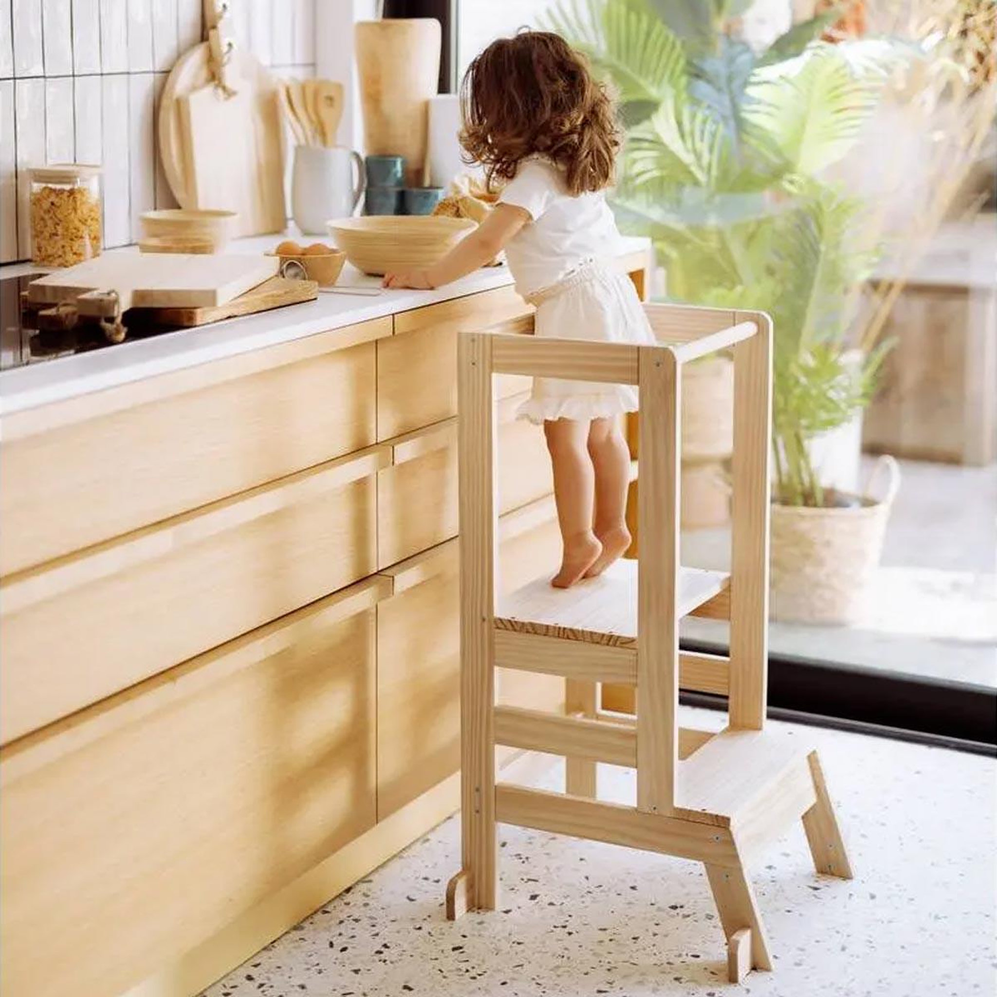 Voir la diapositive 2 : Atmosphera Kids Tour d'observation enfant  léa  90cm naturel