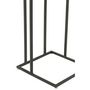 Voir la diapositive 6 : Paris Prix Table d'Appoint Carrée en Bois  Douglas  55cm Naturel & Blanc