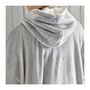 Voir la diapositive 2 : Today Sweat plaid polaire - TODAY - Manches longues et poche - 70 x 87 cm - Gris
