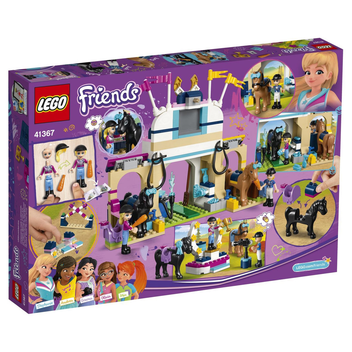 LEGO Friends 41367 - Le parcours d'obstacles de Stéphanie