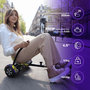Voir la diapositive 3 : URBANGLIDE Hoverboard UrbanGlide 65 Lite + KART – 15km/h - Moteur 500W - Autonomie Jusqu'a 20 km - Pneu 6.5  Plein - Batterie 25.9V/4Ah - Poids 10Kg