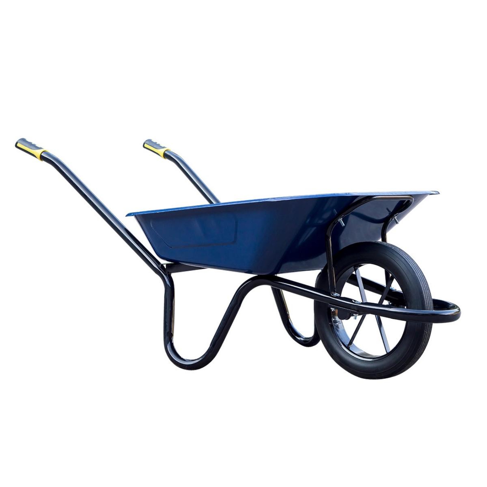 OUTILS PERRIN Brouette chantier 100 l - dynamic renforcée - roue pleine - châssis acier ø32 mm - 190 kg