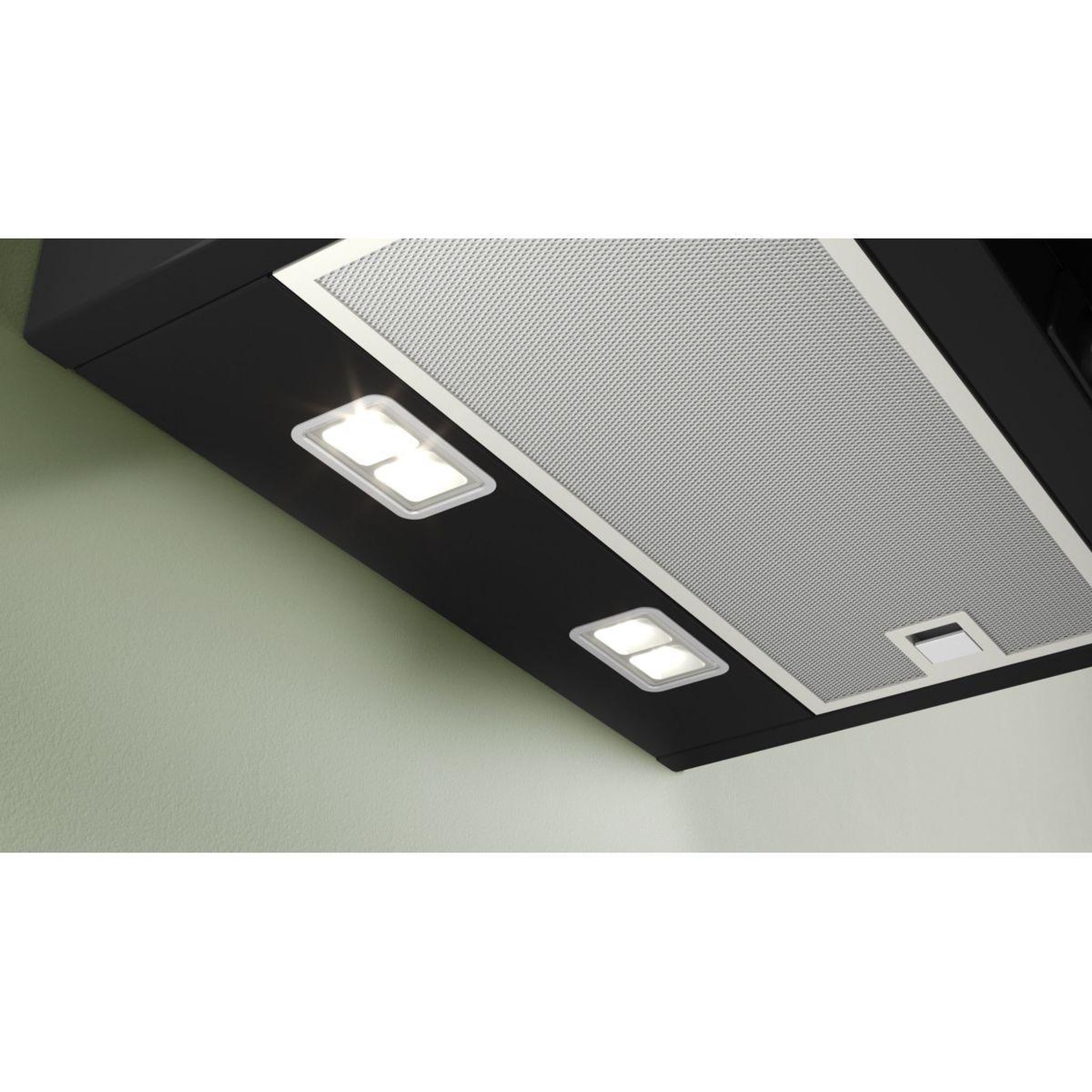 Voir la diapositive 5 : BOSCH Hotte décorative murale inclinée DWJ87FN6SF