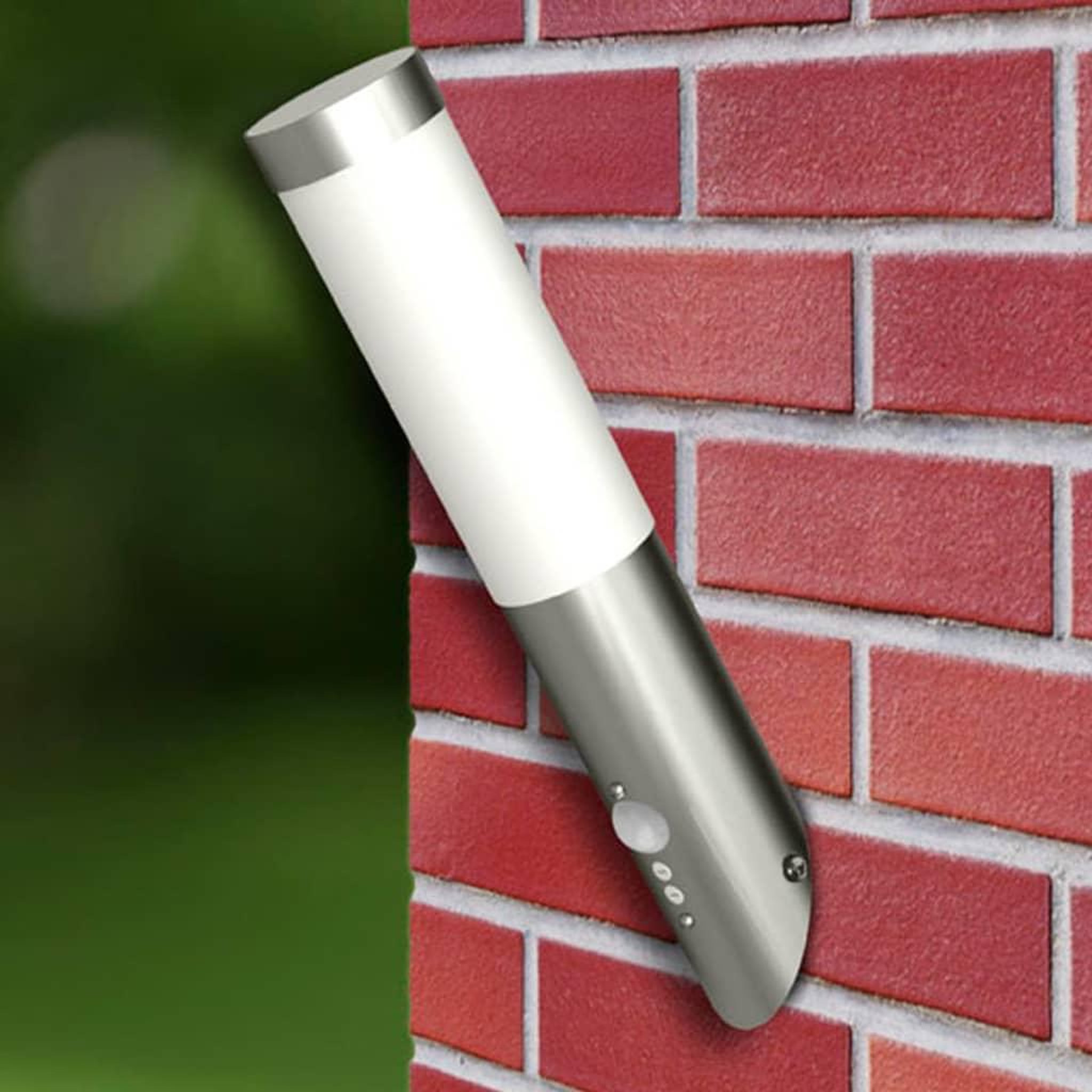 Voir la diapositive 2 : VIDAXL Applique murale design avec detecteur, inclinee (lot de 2)