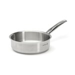 De buyer Sauteuse 24cm inox sans couvercle - 3502.24