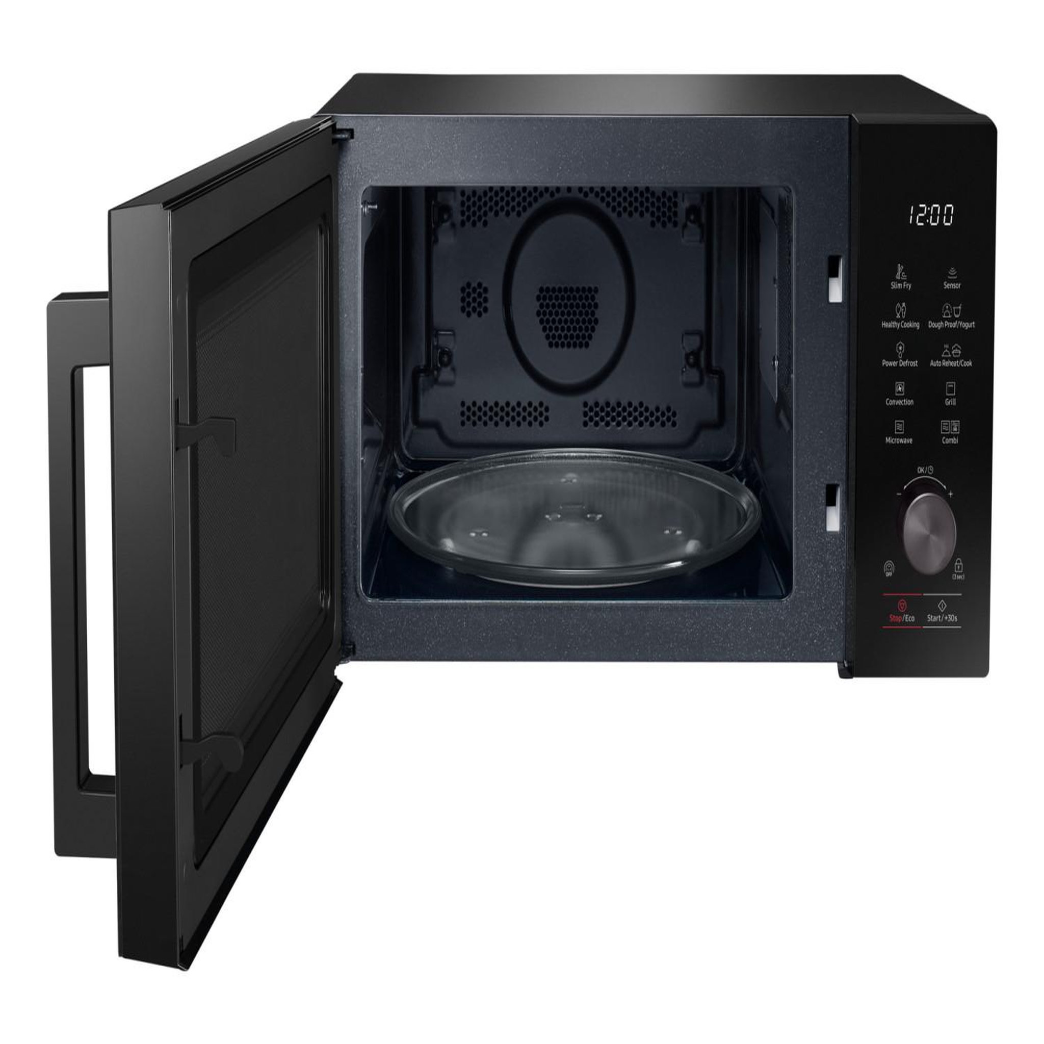 Voir la diapositive 3 : Samsung Samsung MC28A5137KK Noir Micro-onde combiné Comptoir 28 L 900 W