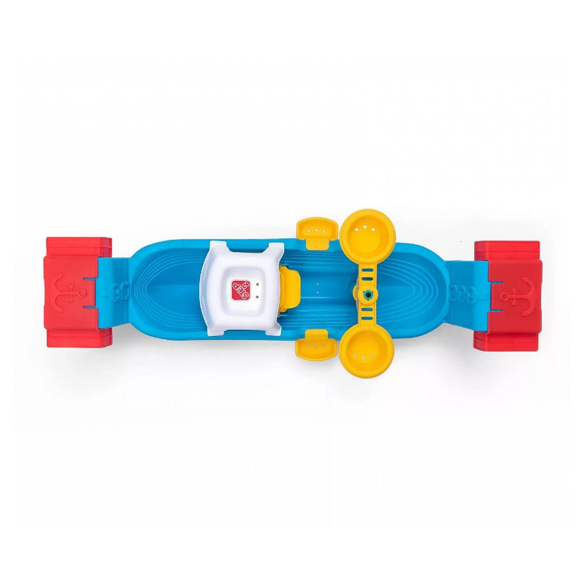 Voir la diapositive 2 : Step 2 Nautical Rain Showers bateau pour baignoire - jeux de bain