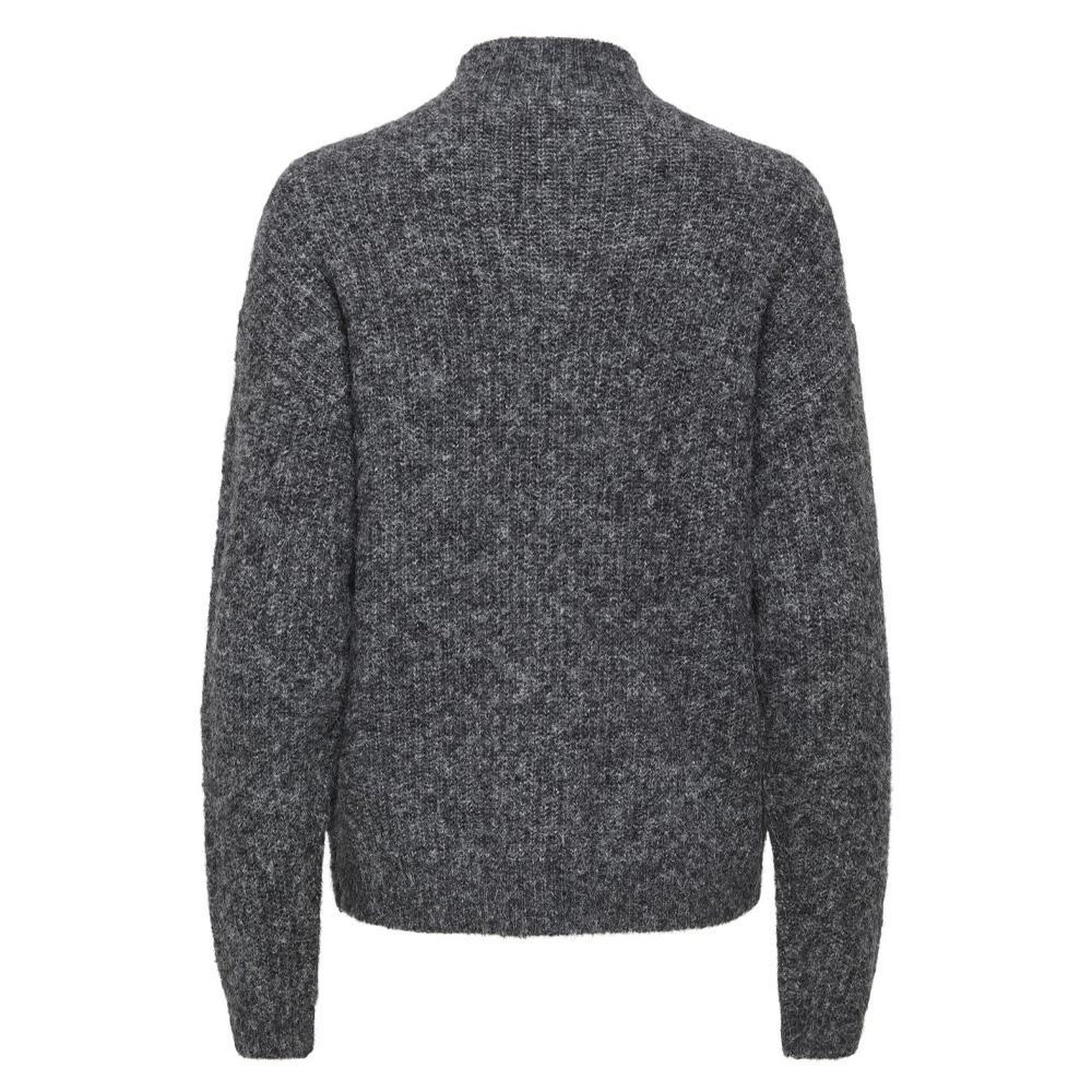 Voir la diapositive 2 : JACQUELINE DE YONG Pull Gris Femme JDY Sydney