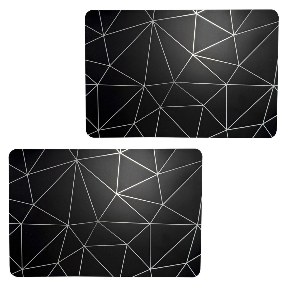 HABITABLE Lot de 2 sets de table avec encre métallique COPPER