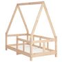 Voir la diapositive 3 : VIDAXL Cadre de lit pour enfant 70x140 cm bois de pin massif