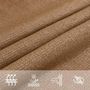 Voir la diapositive 5 : VIDAXL Voile d'ombrage 160 g/m^2 Taupe 4,5x4,5x4,5 m PEHD