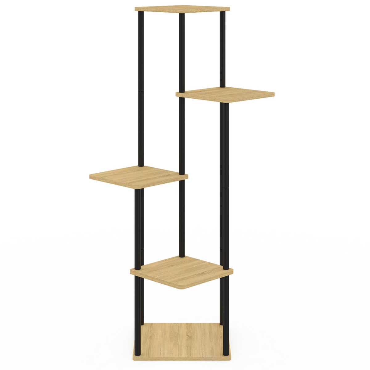 ID MARKET Etagère à pots de fleurs porte plante DETROIT 5 niveaux design industriel