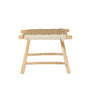 Voir la diapositive 2 : Paris Prix Tabouret en Bois de Teck  Waverly  60cm Naturel