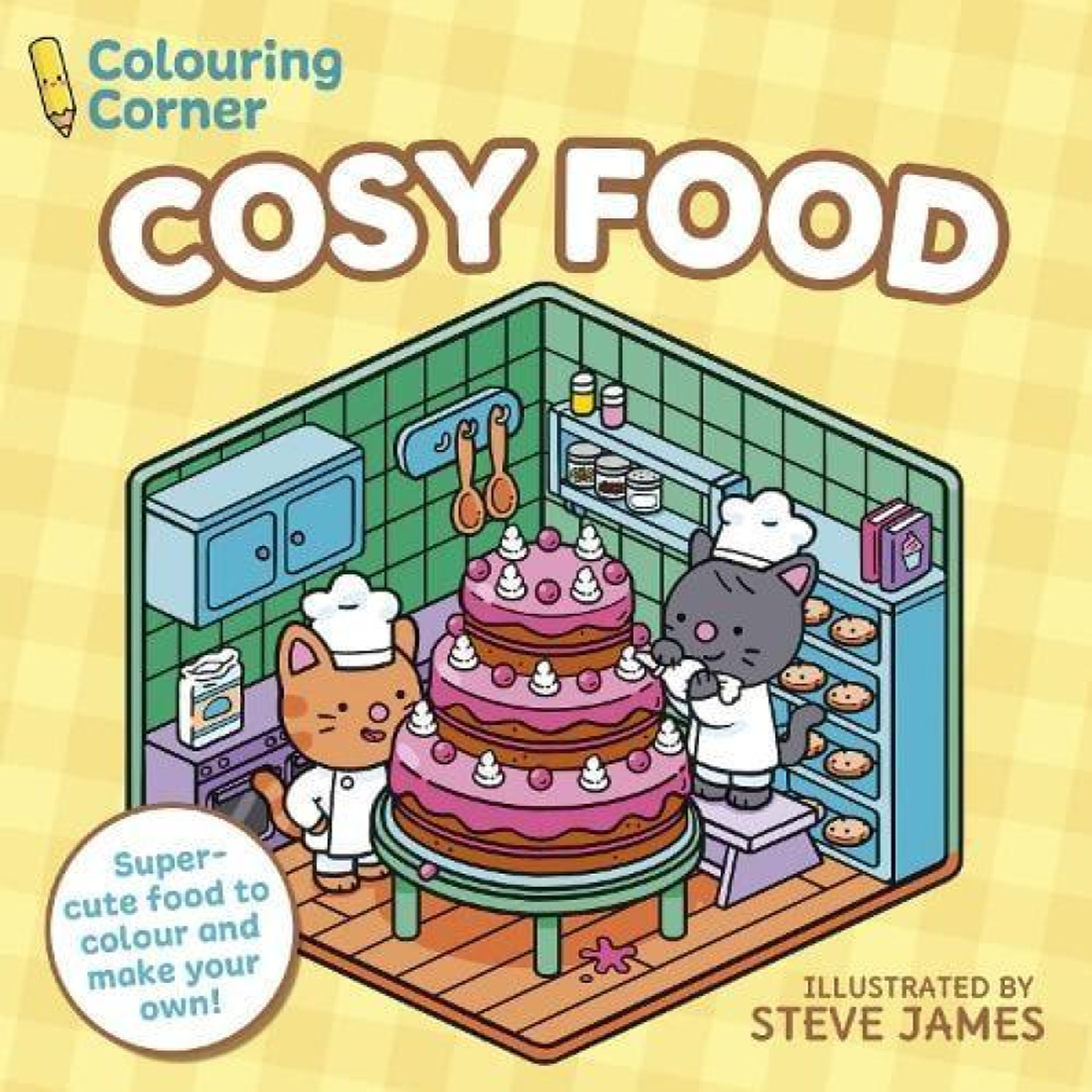 LIVRES Colouring Corner: Cosy Food