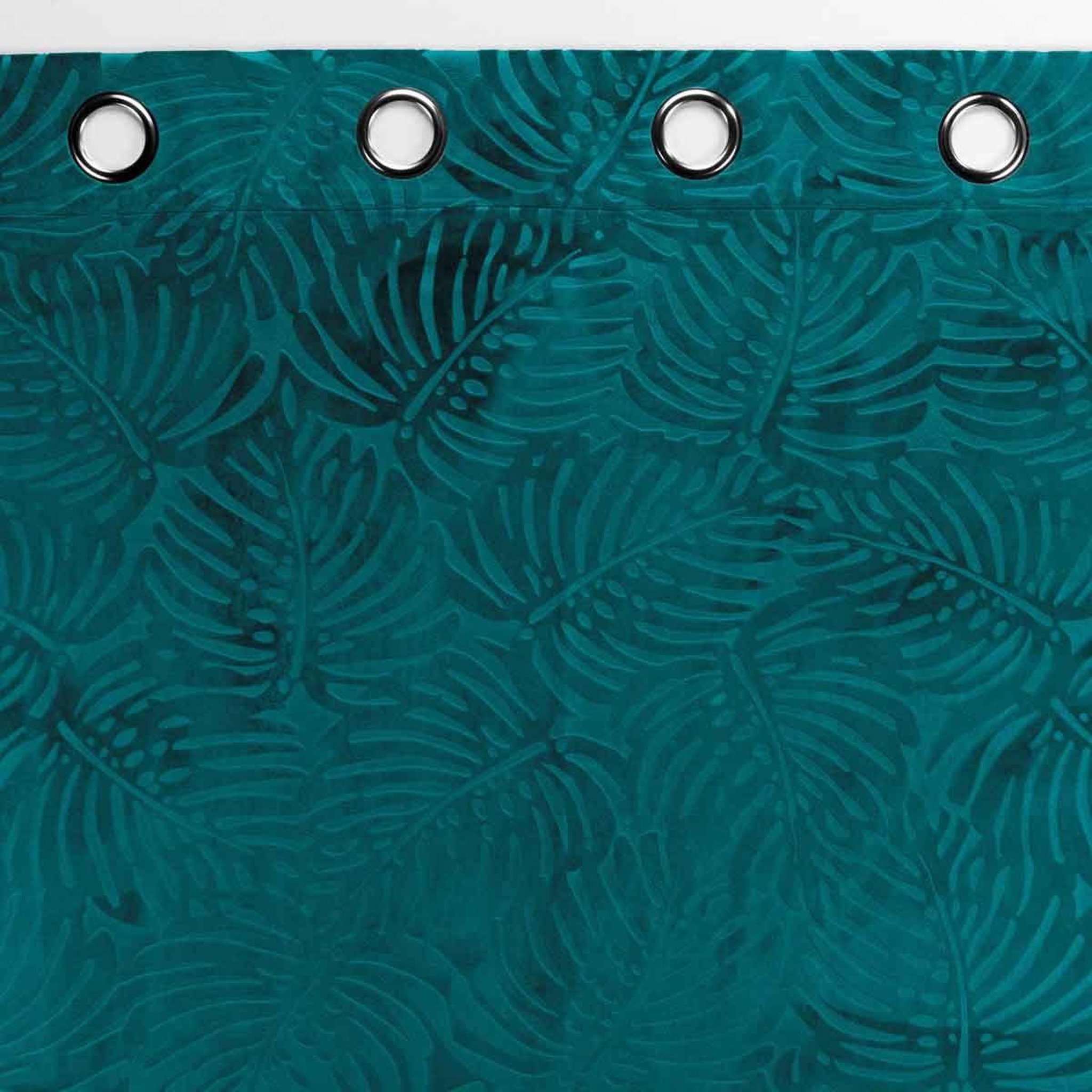 Voir la diapositive 3 : Douceur d'Intérieur Rideau occultant  analia  140x240cm pétrole